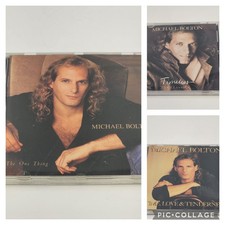 Michael Bolton CD Album Lot 3 One Thing Time Love Tenderness Timeless Classics