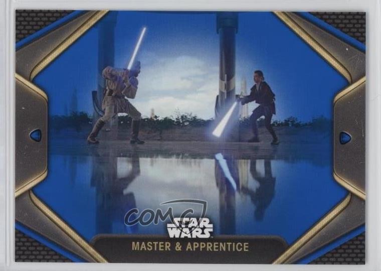 2023 Topps Star Wars Obi-Wan Kenobi Blue Master & Apprentice #76 0wq