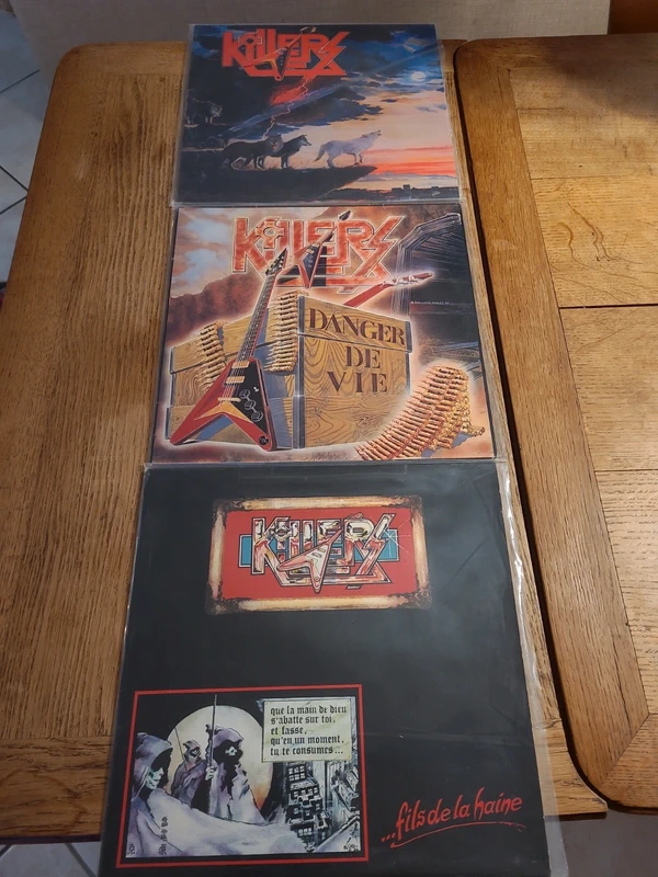 Killers - lot 3 albums - LP 33T