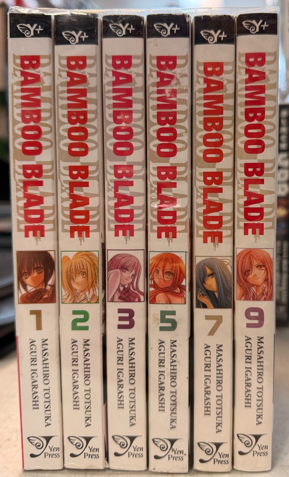 Bamboo Blade 1-3, 5, 7, 9 manga inglese nuovo P10