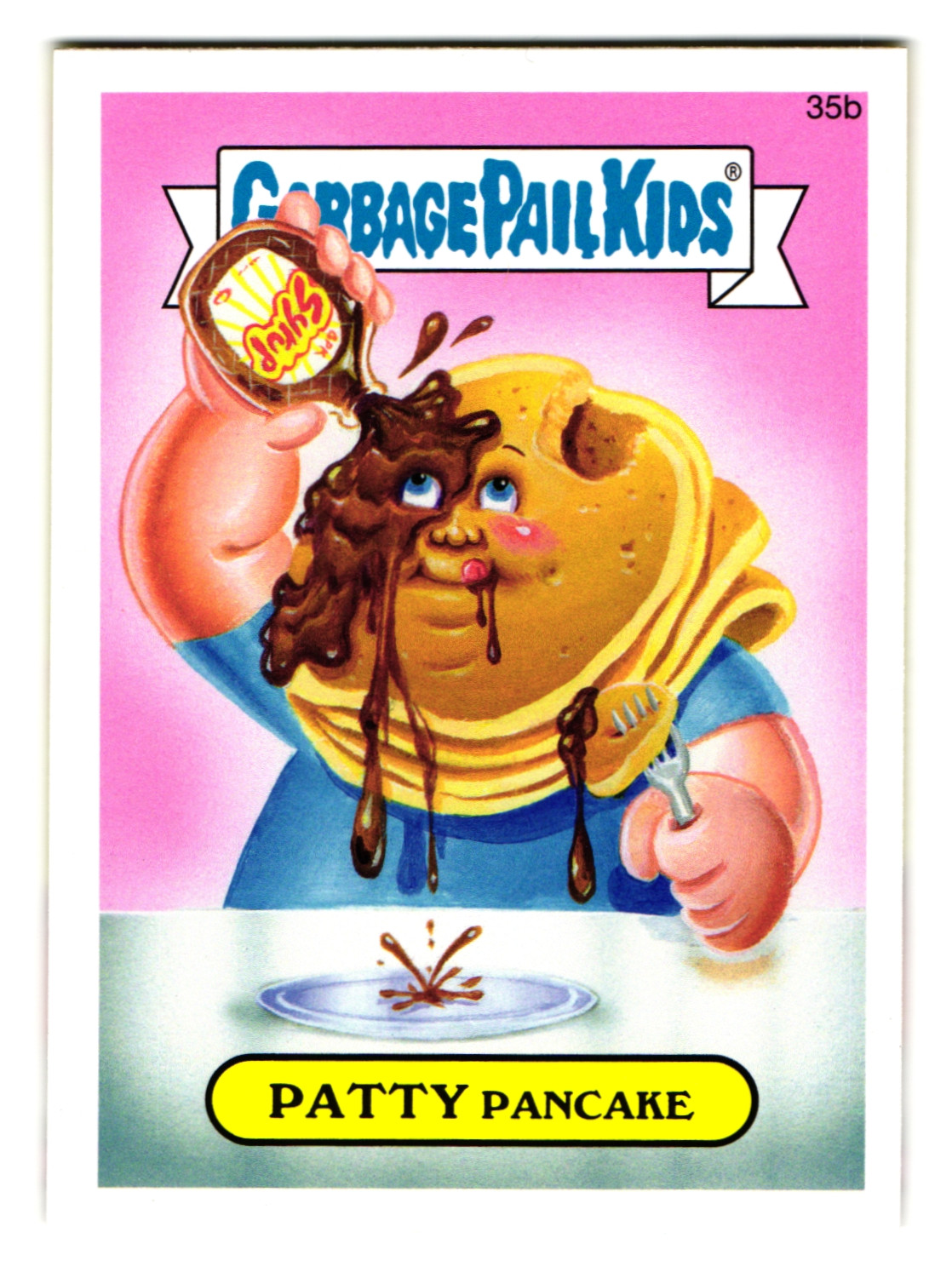 PATTY Pancake GPK Garbage Pail Kids 2015 Series 1 #35b