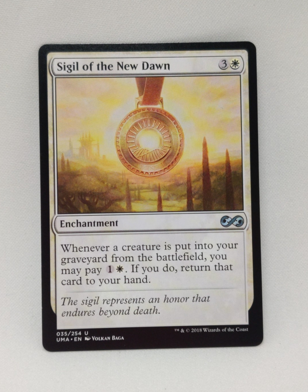 Sigillo della Nuova Alba *Non Comune* Magic MtG x1 Ultimate Masters