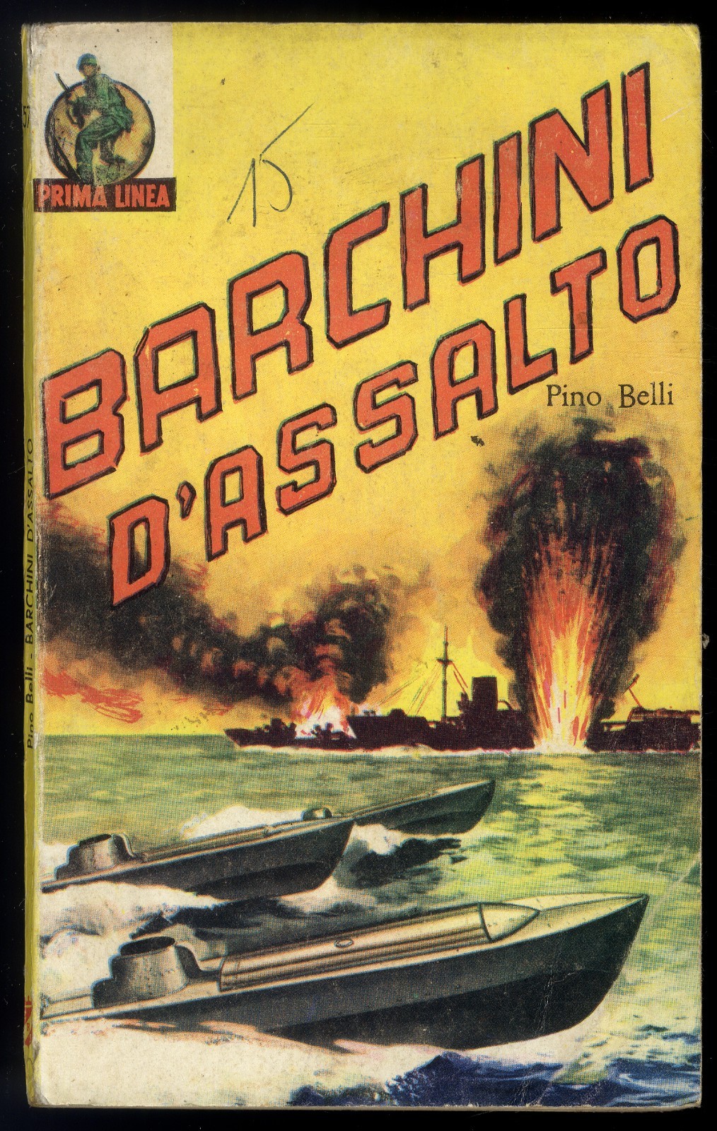 O] SERIE PRIMA LINEA N° 57 - 1 - 7 - 1964 - ROMANA PERIODICI - BUONO