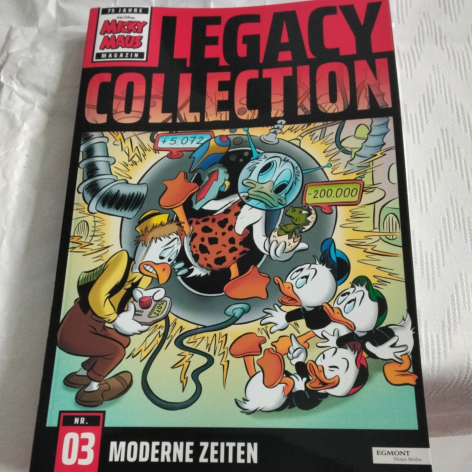 Rivista Topolino " 75 anni " - LEGACY COLLECTION N.3 - TEMPI MODERNI