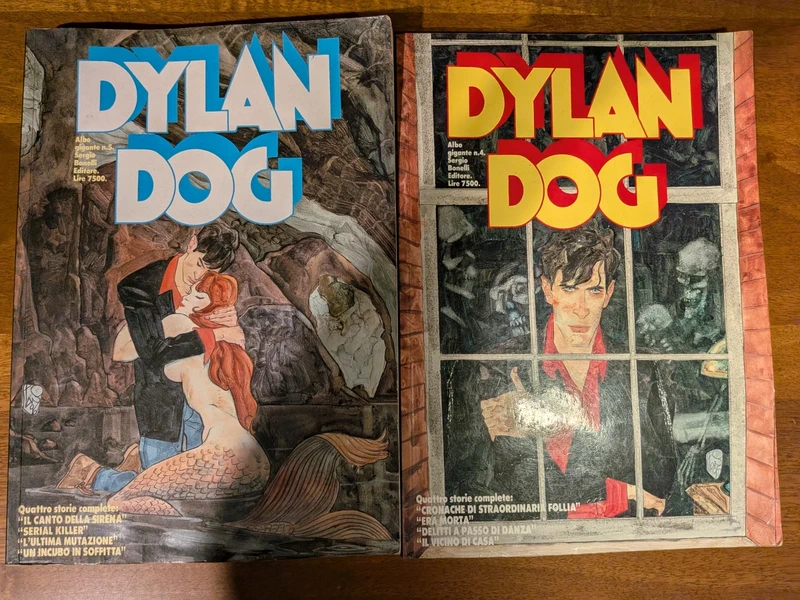 Lotto 2 fumetti Dylan Dog Albo Gigante (N. 4 e N. 5) - Copie da lettura
