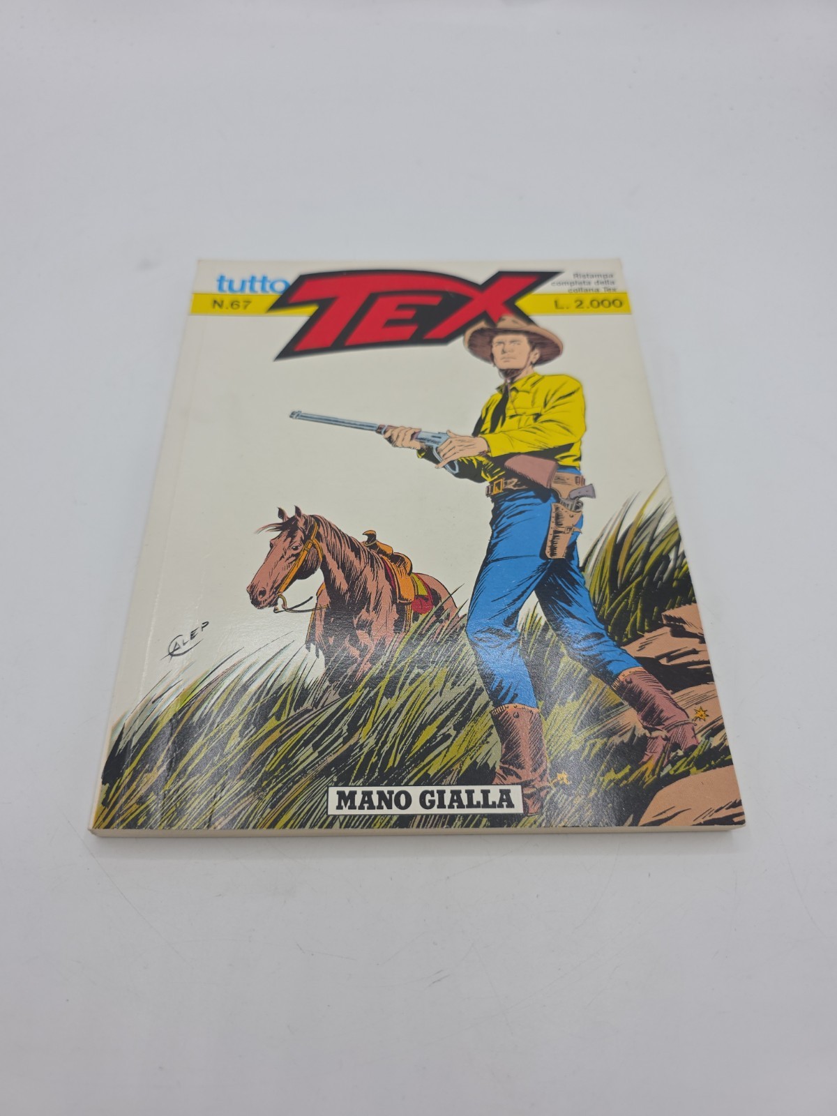 Tutto Tex n.67 del 1989 "Mano Gialla" Ottimo S. Bonelli Editore  ▓