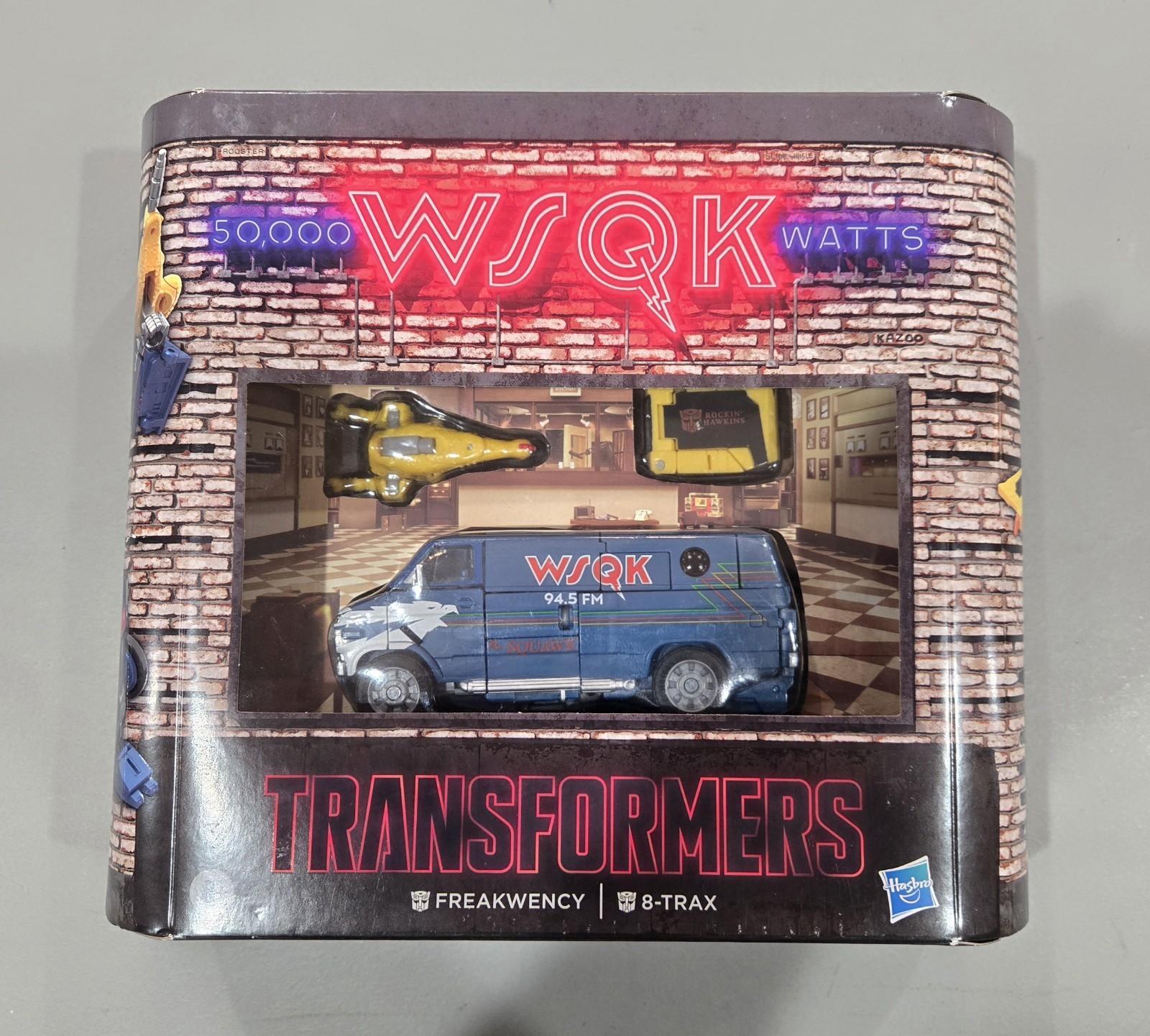 Transformers Collaborative Stranger Things Freakwency and 8-Trax New Sealed!