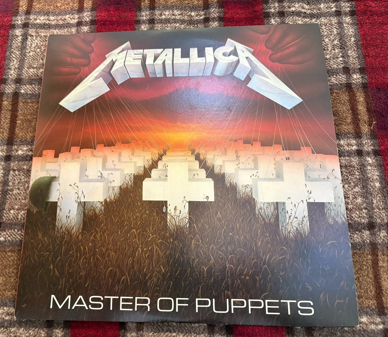 METALLICA MASTER OF PUPPETS CBS 28AP 3169 VINYL JAPAN LP