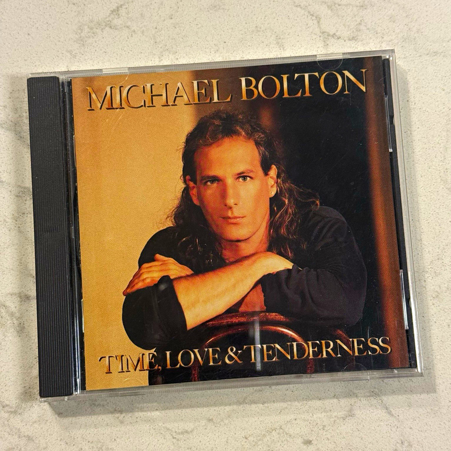 Michael Bolton Time Love & Tenderness CD 1991 Columbia Kenny G Patti LaBelle C8L