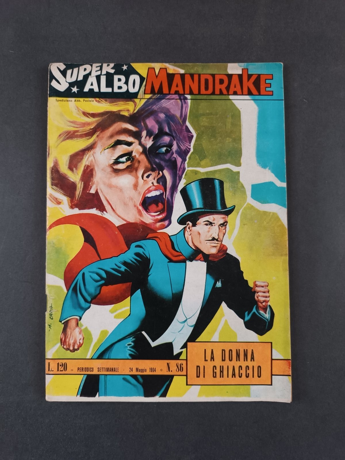 Fumetto SuperAlbo MANDRAKE n 86 - 1964