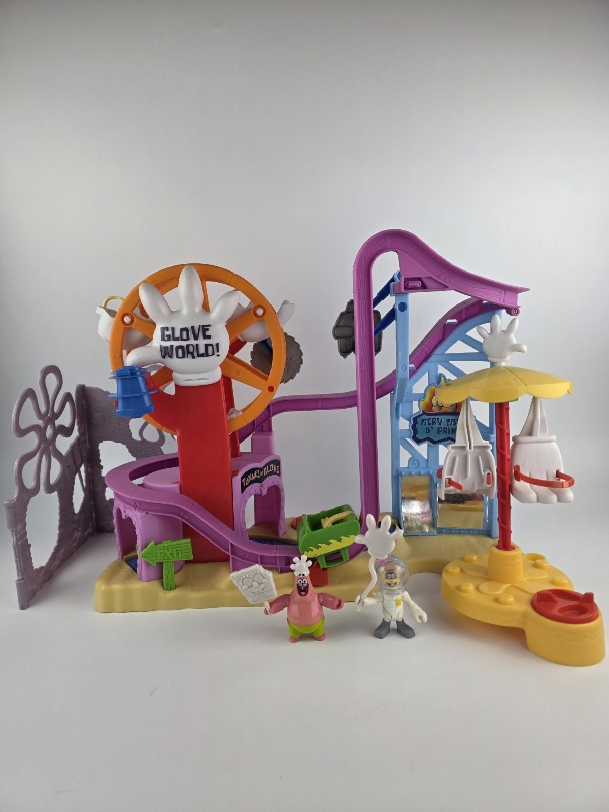 Guanto Imaginext SpongeBob SquarePants divertimento mondiale fiera playset con Patrick Star
