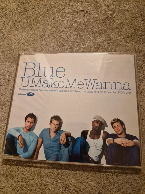 Single "U make me wanna" von Blue