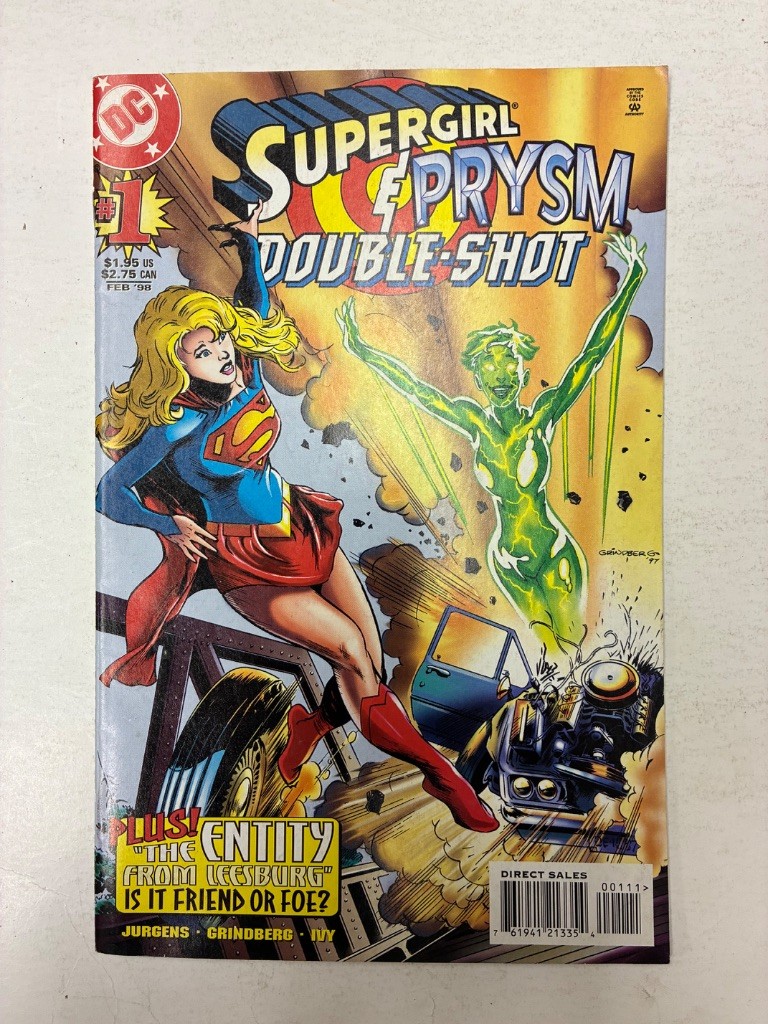 Supergirl and Prysm Double-Shot #1 (DC Comics, febbraio 1998) Dan Jurgens vendita diretta