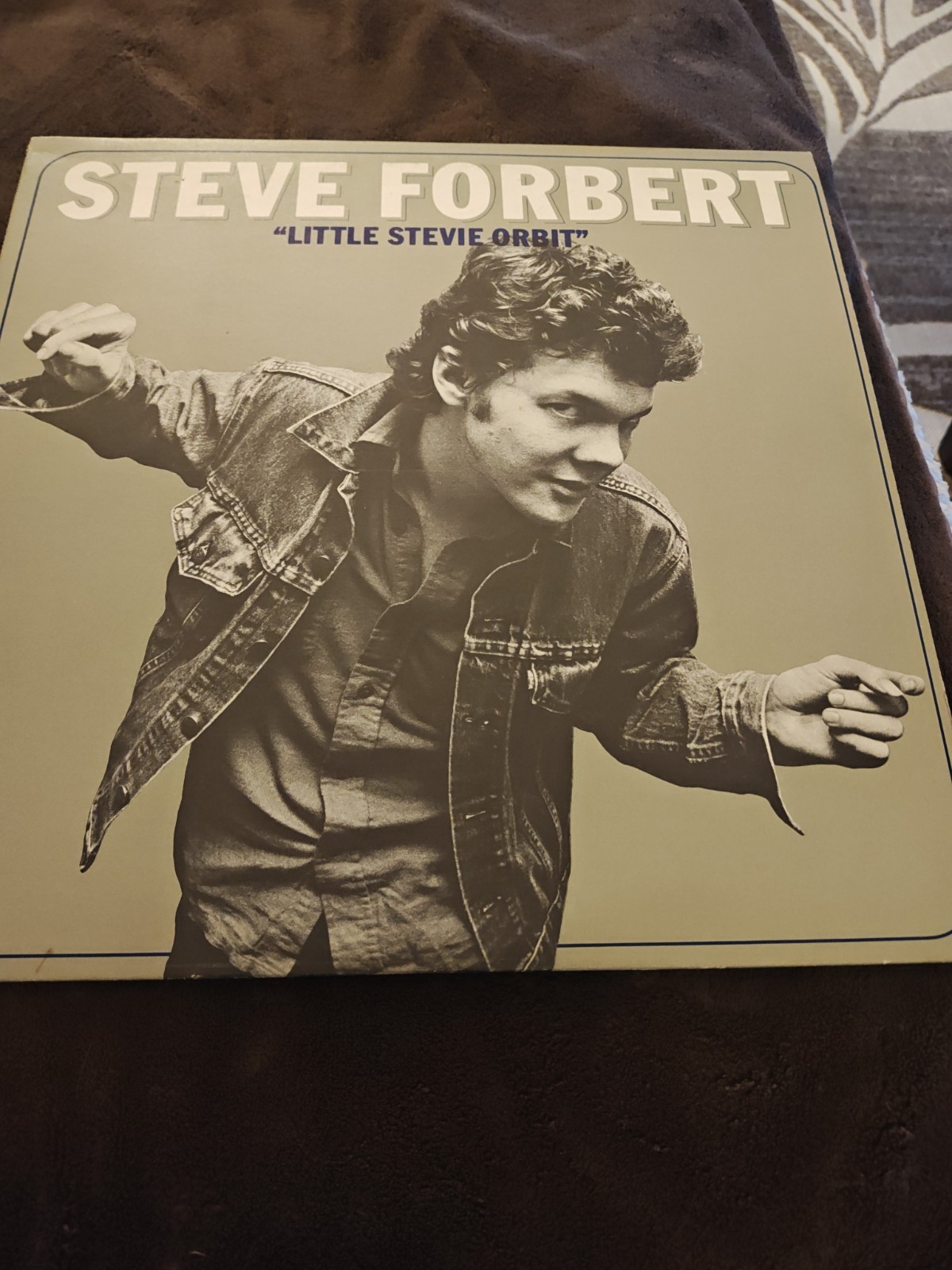 Steve Forbert Little Stevie Orbit LP, White Label, Never Played Promo