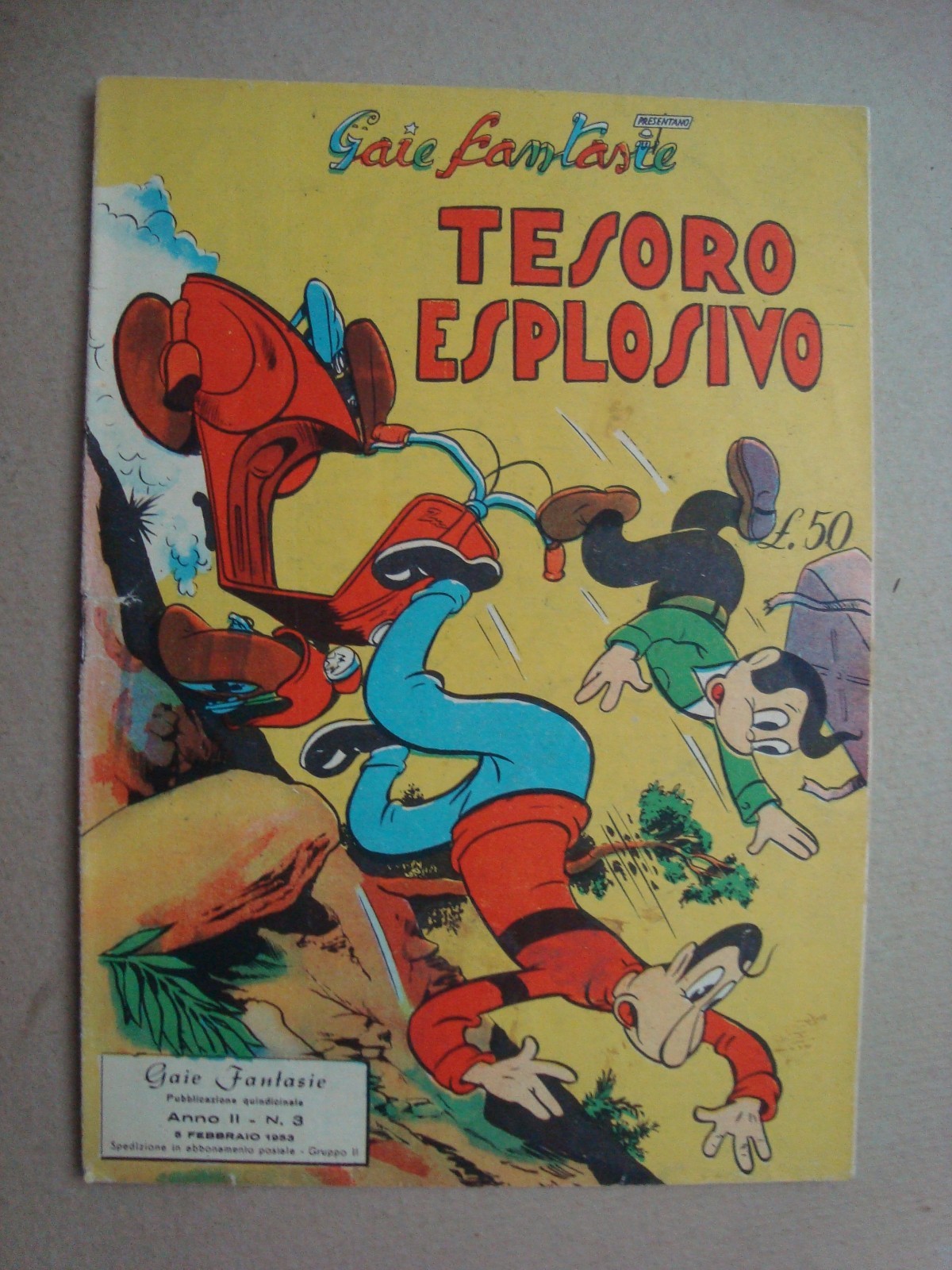 gaie fantasie n° 3 albo d'oro ed.alpe 1953