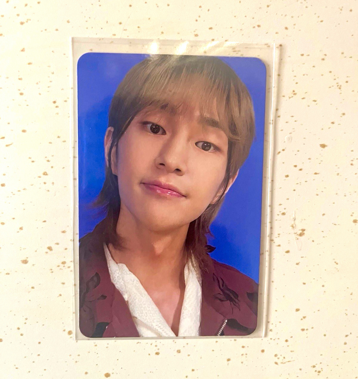 SHINEE Onew cartolina fotografica RIGIDA
