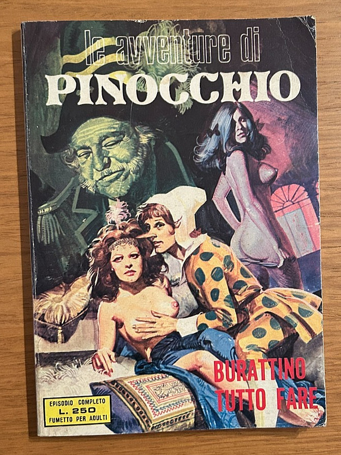 Pinocchio fumetto erotico per adulti - Burattino tutto fare -Geis 1975 (487)