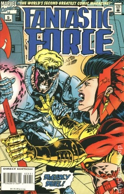 Fantastic Force #5 FN 1995 Stock Image