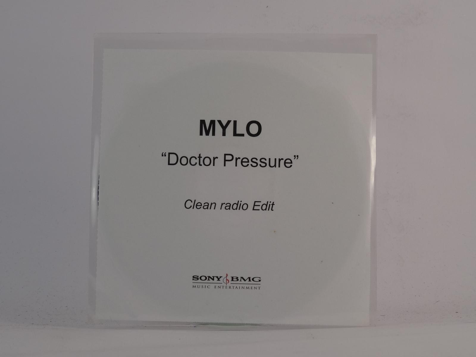 MYLO DOCTOR PRESSURE (E69) 1 Track Promo CD Single including White Sleeve SONY &