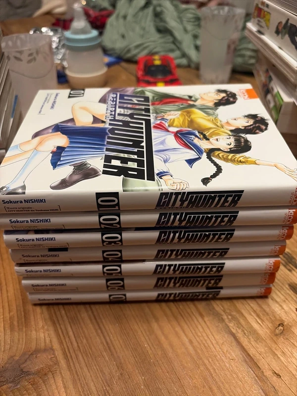Lot mangas city Hunter rebirth 1 a 7