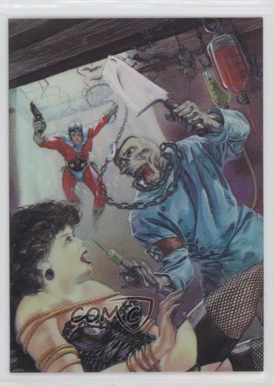 1996 FPG Best of Dave Dorman Chromium Holo-Chrome Mr Monster: Dr Sawbones 0d8