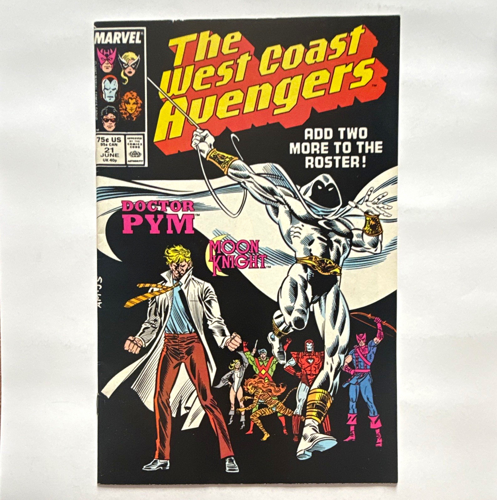 The West Coast Avengers #21 - Marvel Comics - 1987