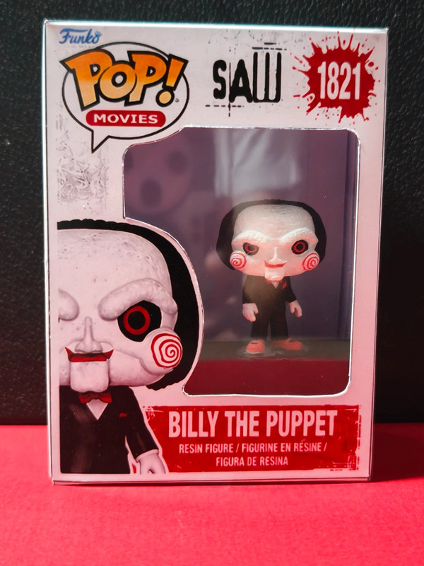 Figura Artesanal Billy The Puppet SAW - Edición Custom