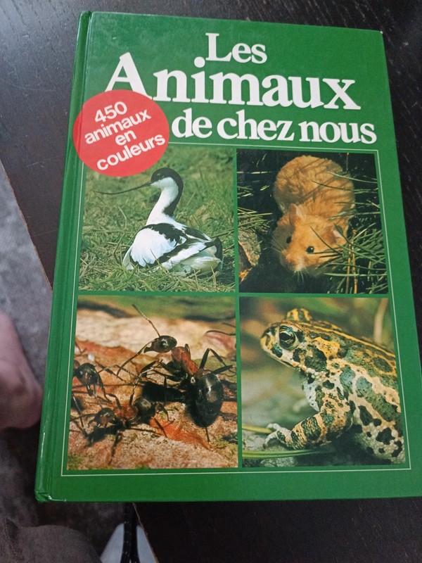 Livre les animaux de chez nous