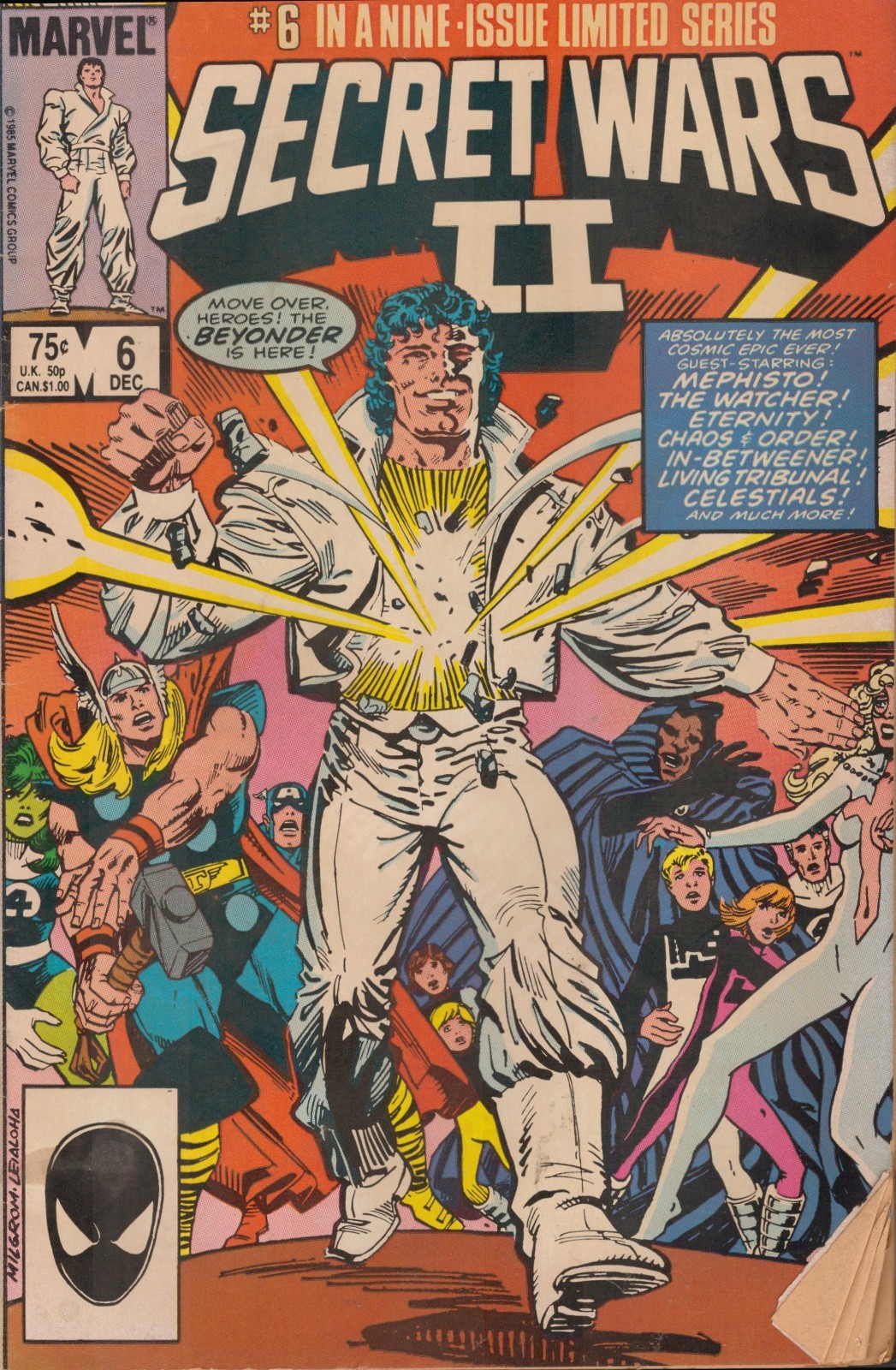 50998: MARVEL SECRET WARS II #6 G Grade