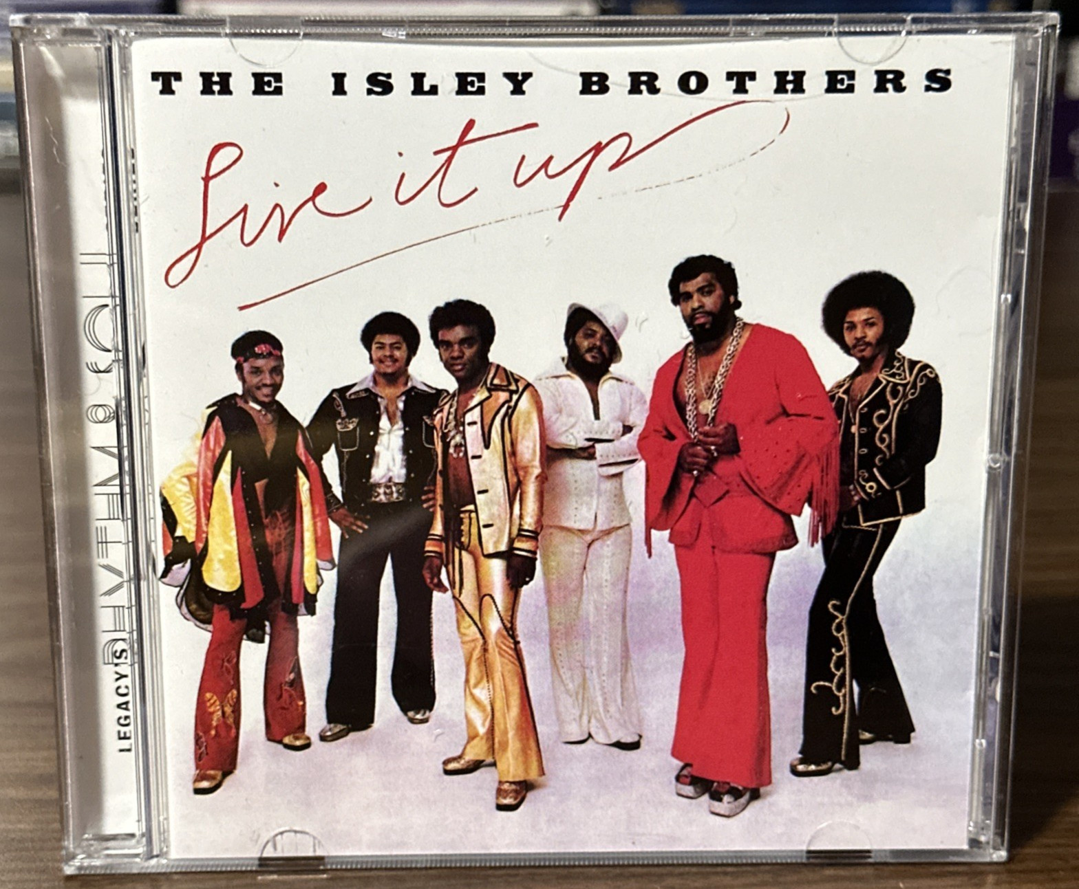 Live It Up by The Isley Brothers CD