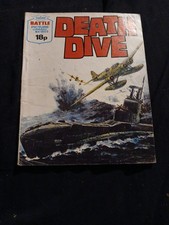 Battle Picture Library Regno Unito Fleetway 1403 Vintage Pocketbook Rivista Guerra Fumetti