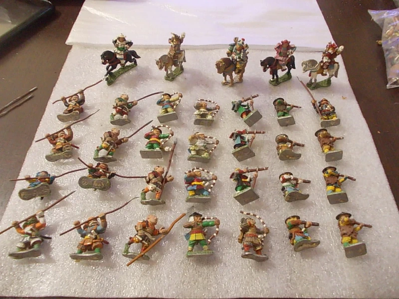 33 soldats plombs japonais samurai DM