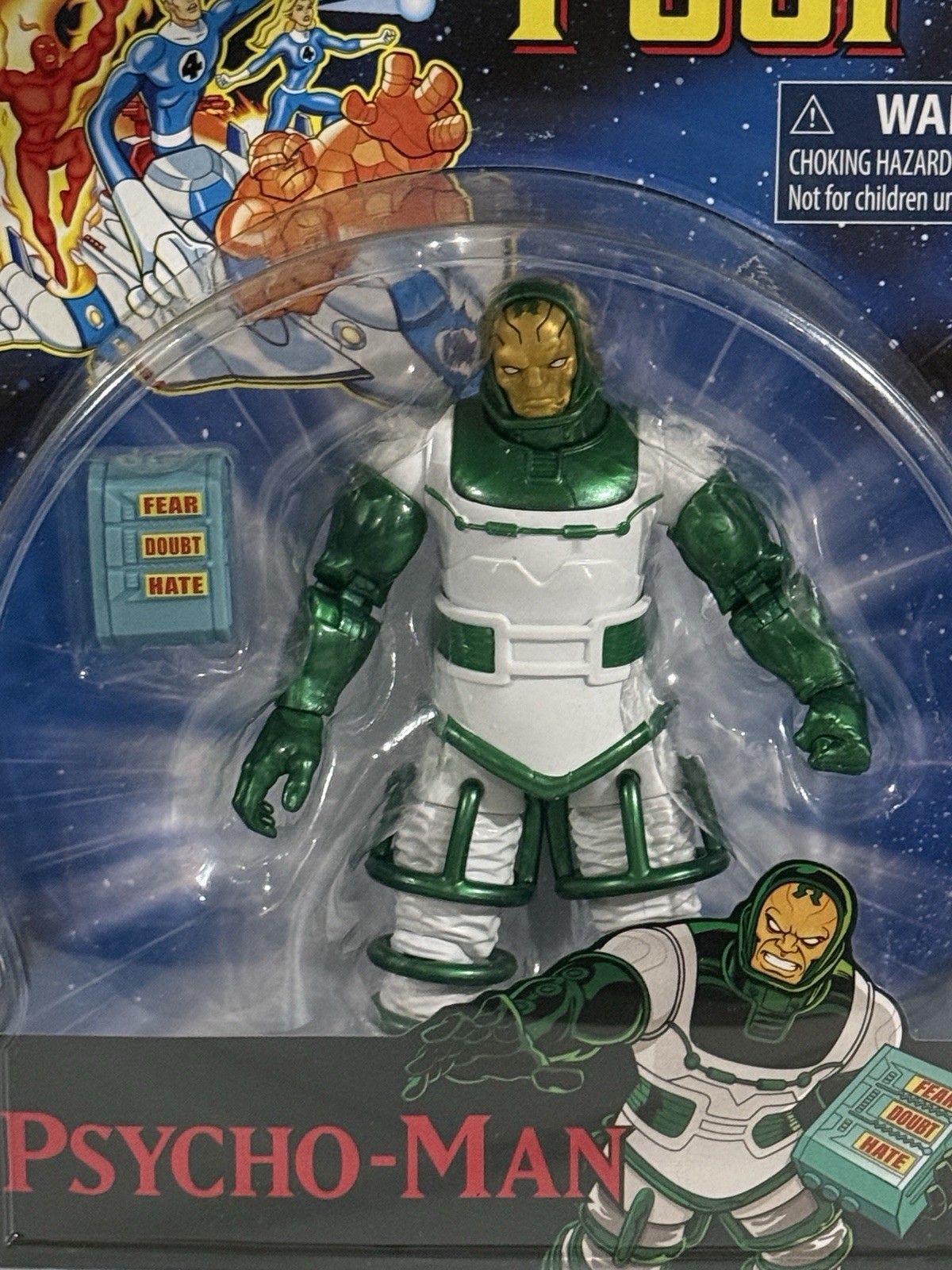 Hasbro Marvel Comics Fantastic Four Psycho-Man Action Figure