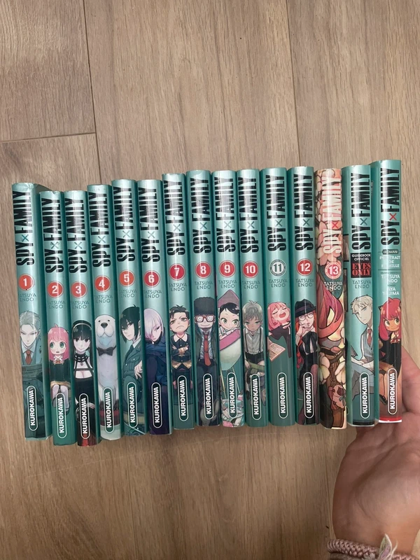 Lot SPY x FAMILY tomes 1 à 13 + goodies