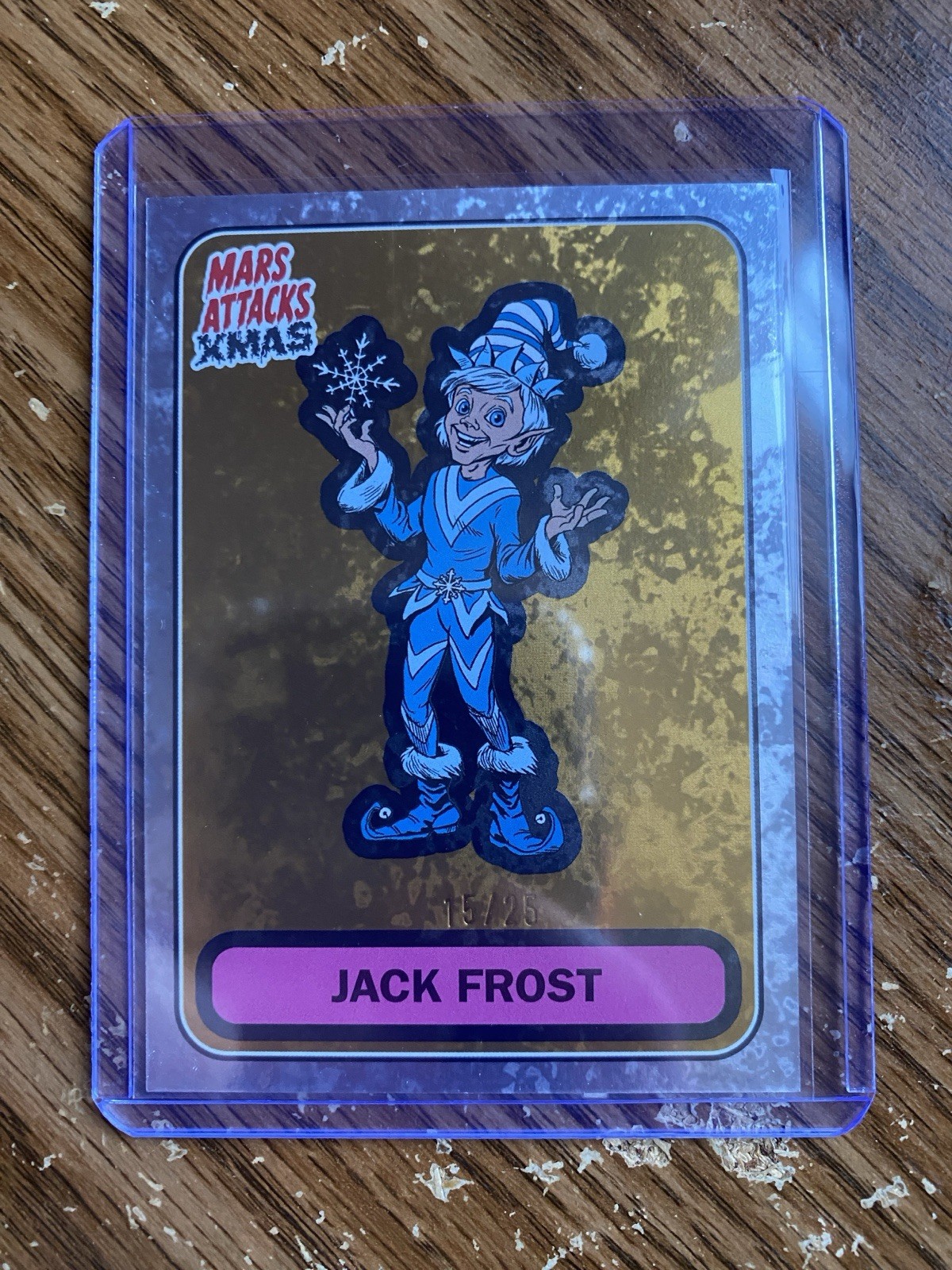 2026 Topps Mars Attacks Copper 15/25 Jack Frost #B-60