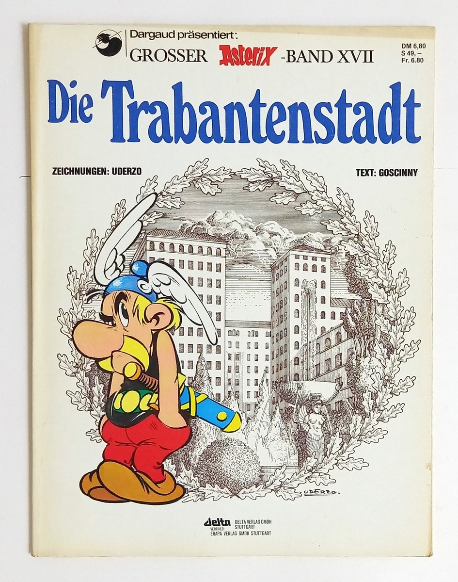 Grande Asterix Volume XVII - La città di Trabanten - Goscinny/Uderzo - Vintage