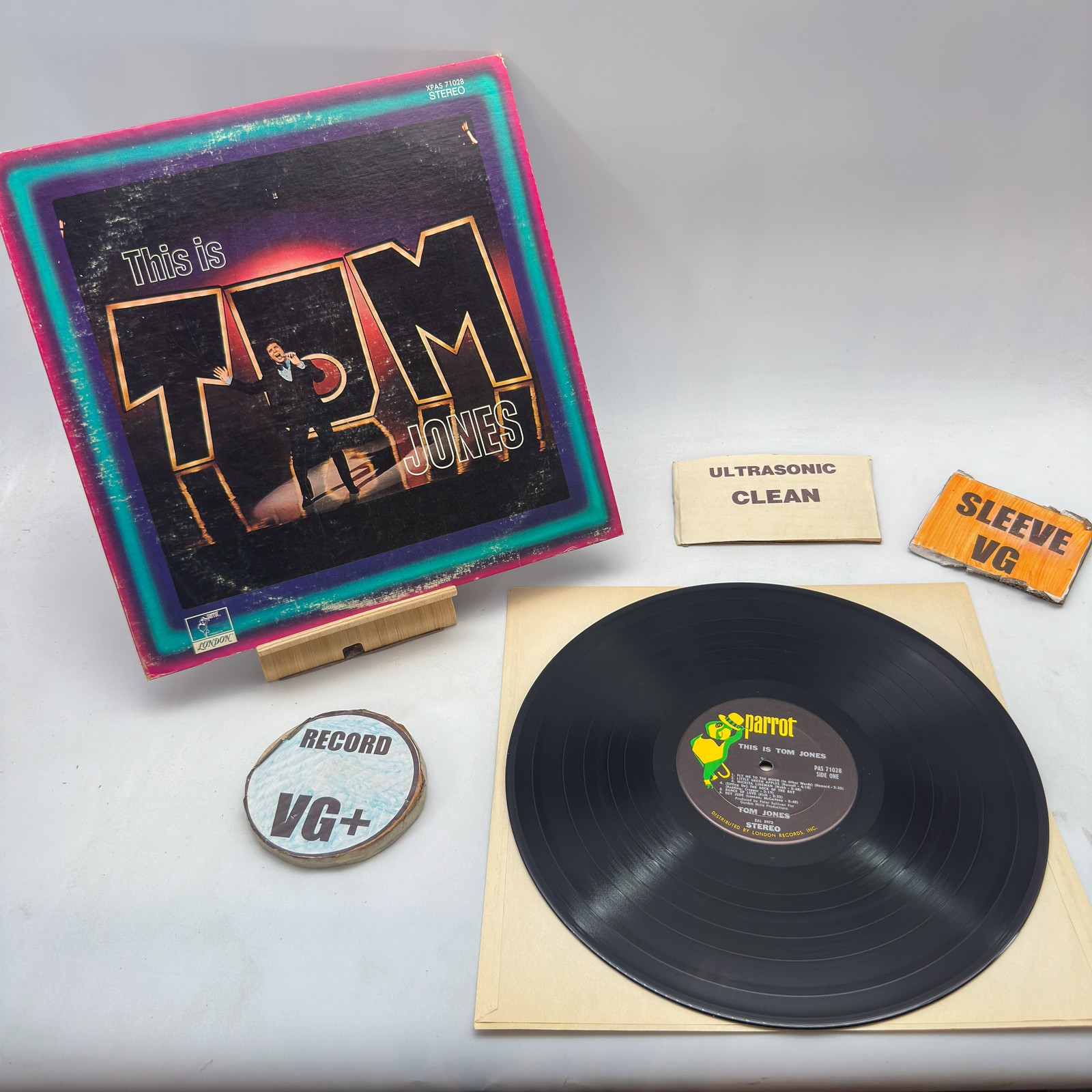 Tom Jones- This Is Tom Jones VG+/VG Ultrasonic Clean 1969 Terre Haute Pre