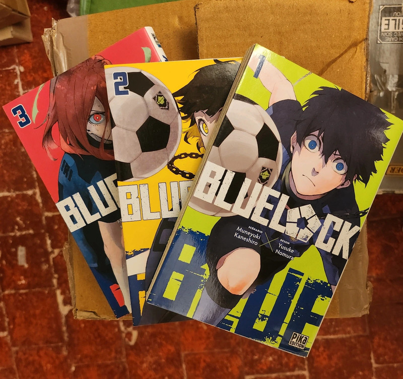 Blue Lock tome 1-2-3