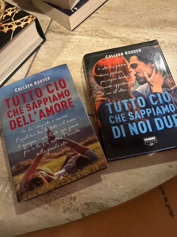 tutto ciò che sappiamo dell’amore e tutto ciò che sappiamo di noi due