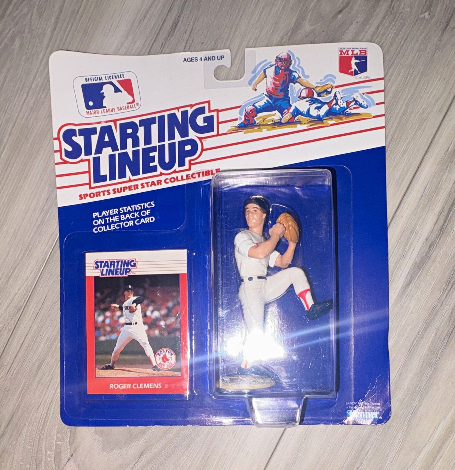 Figurina vintage Kenner Starting Lineup Roger Clemens Boston Red Sox MLB sigillata