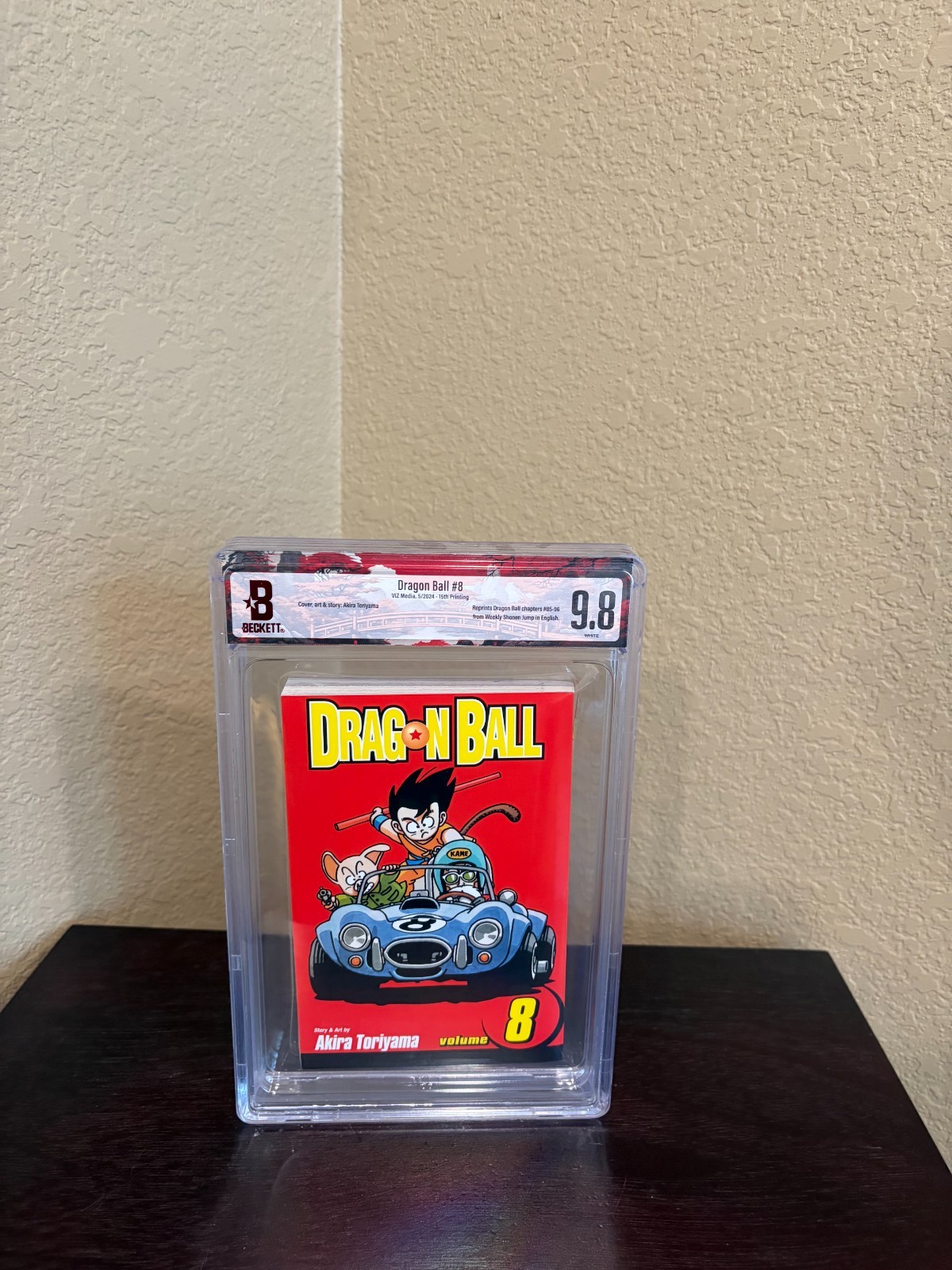 Dragon Ball (Manga) Volume #8 di VIZ MEDIA Shonen Jump - Beckett BGS Manga 9.8