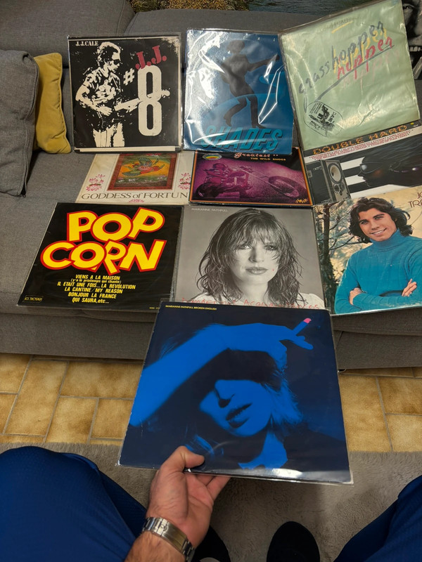 Lots 10 vinyles
