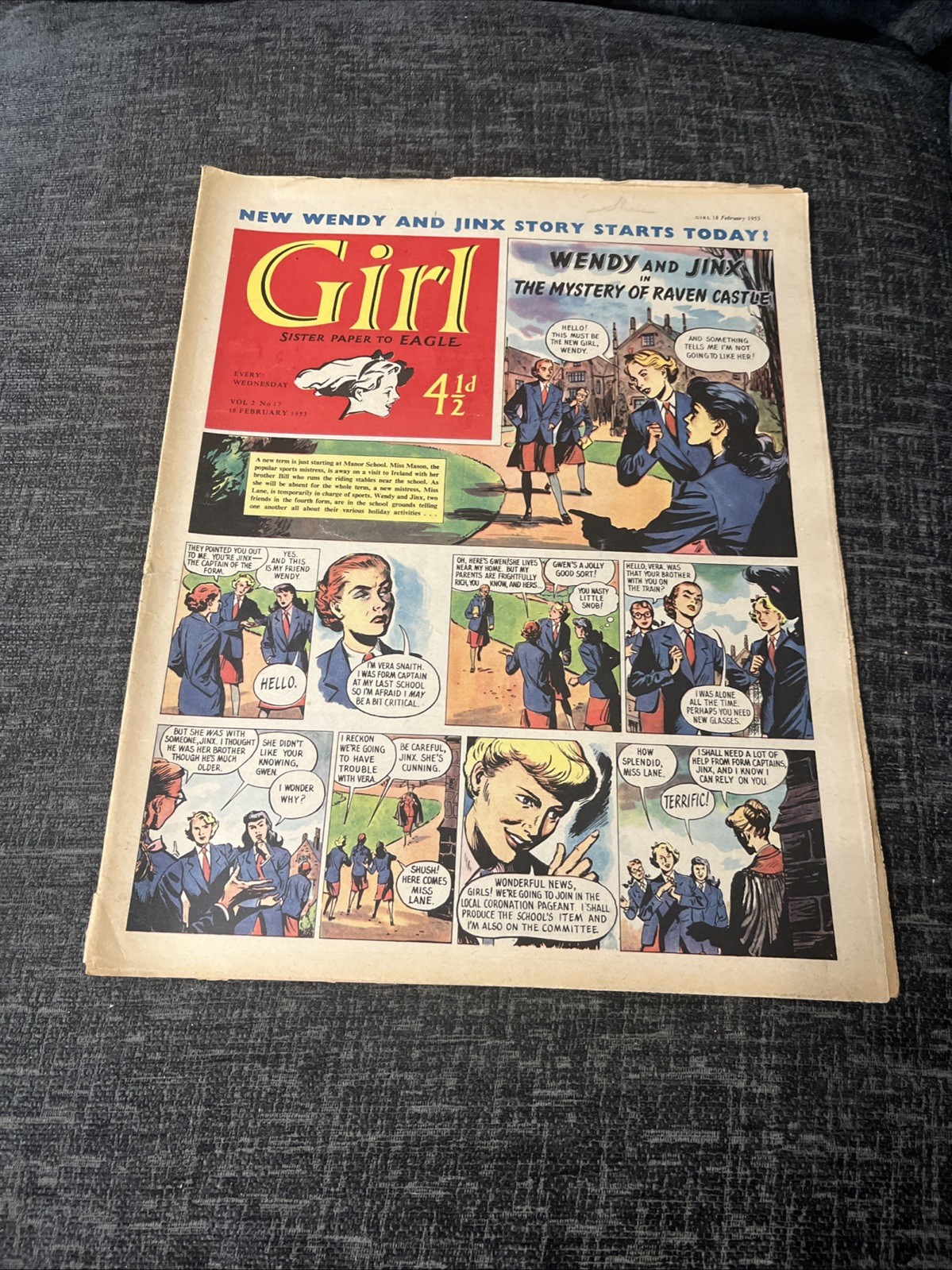 Girl Comic - Vol 2 No 17 - 18 February 1953