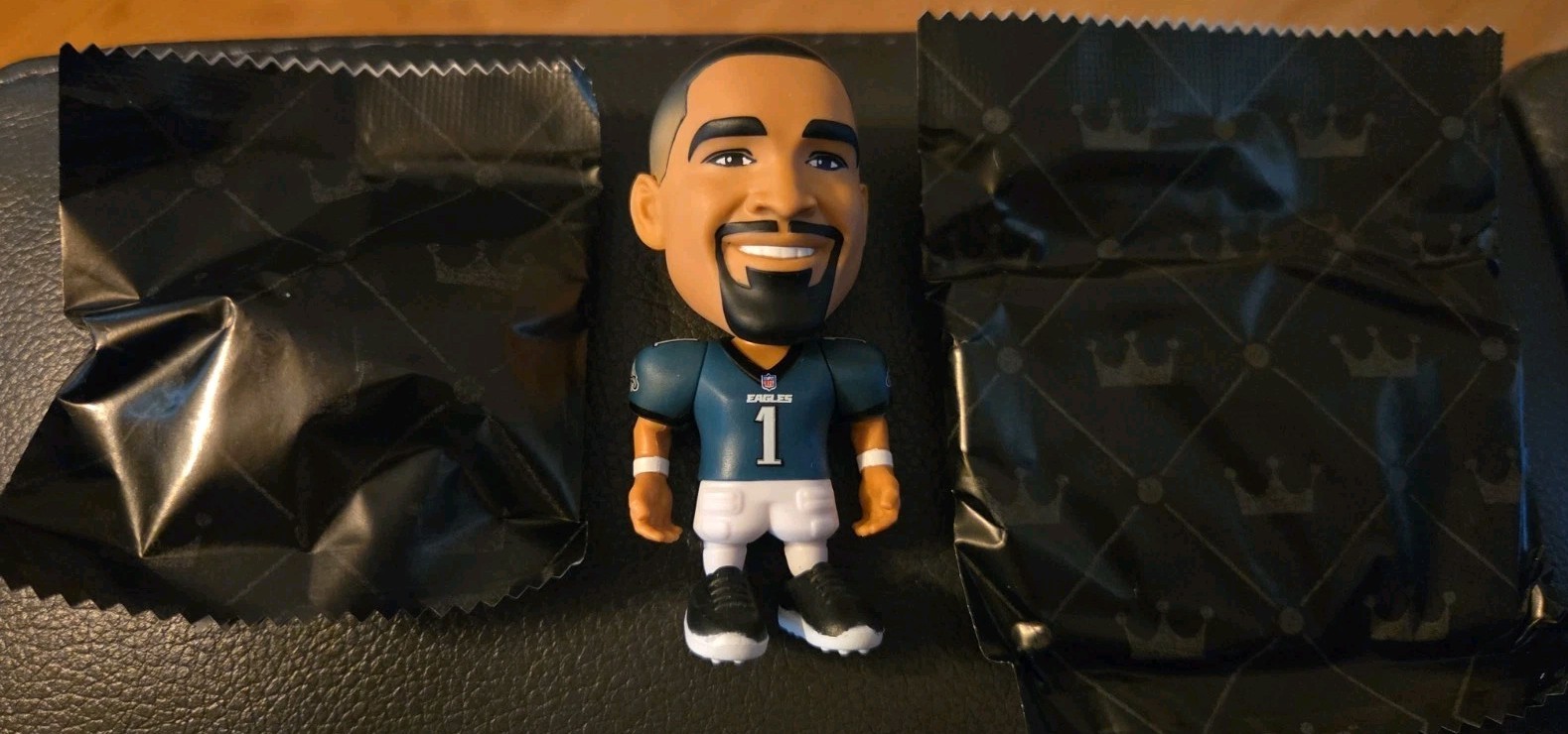 NFL Ballers Series 1 Philadelphia Eagles Jalen Hurts, NEW-OPEN Capsule