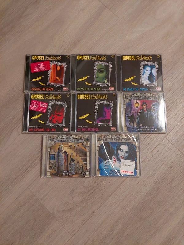 Grusel Kabinett 8 CD's