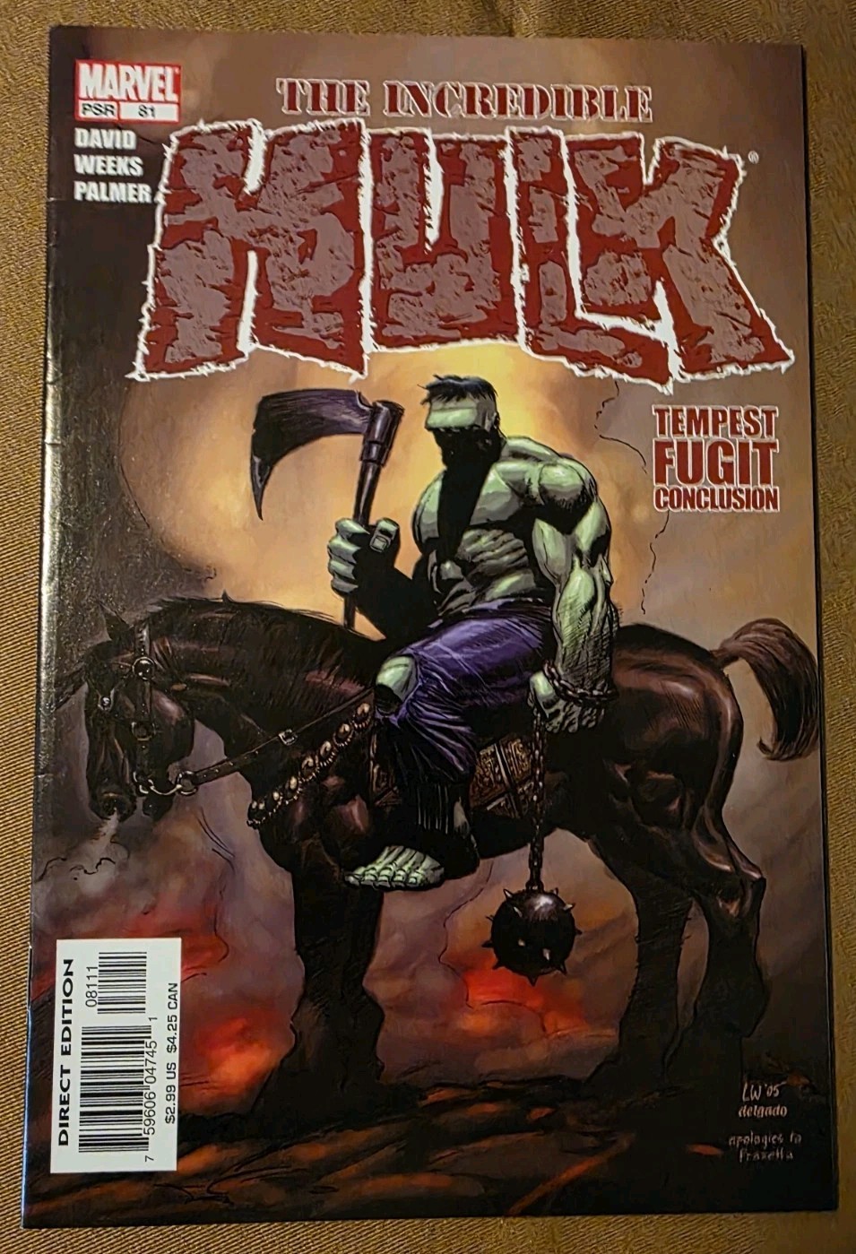L'Incredibile Hulk #81 (2005) Edizione Diretta 