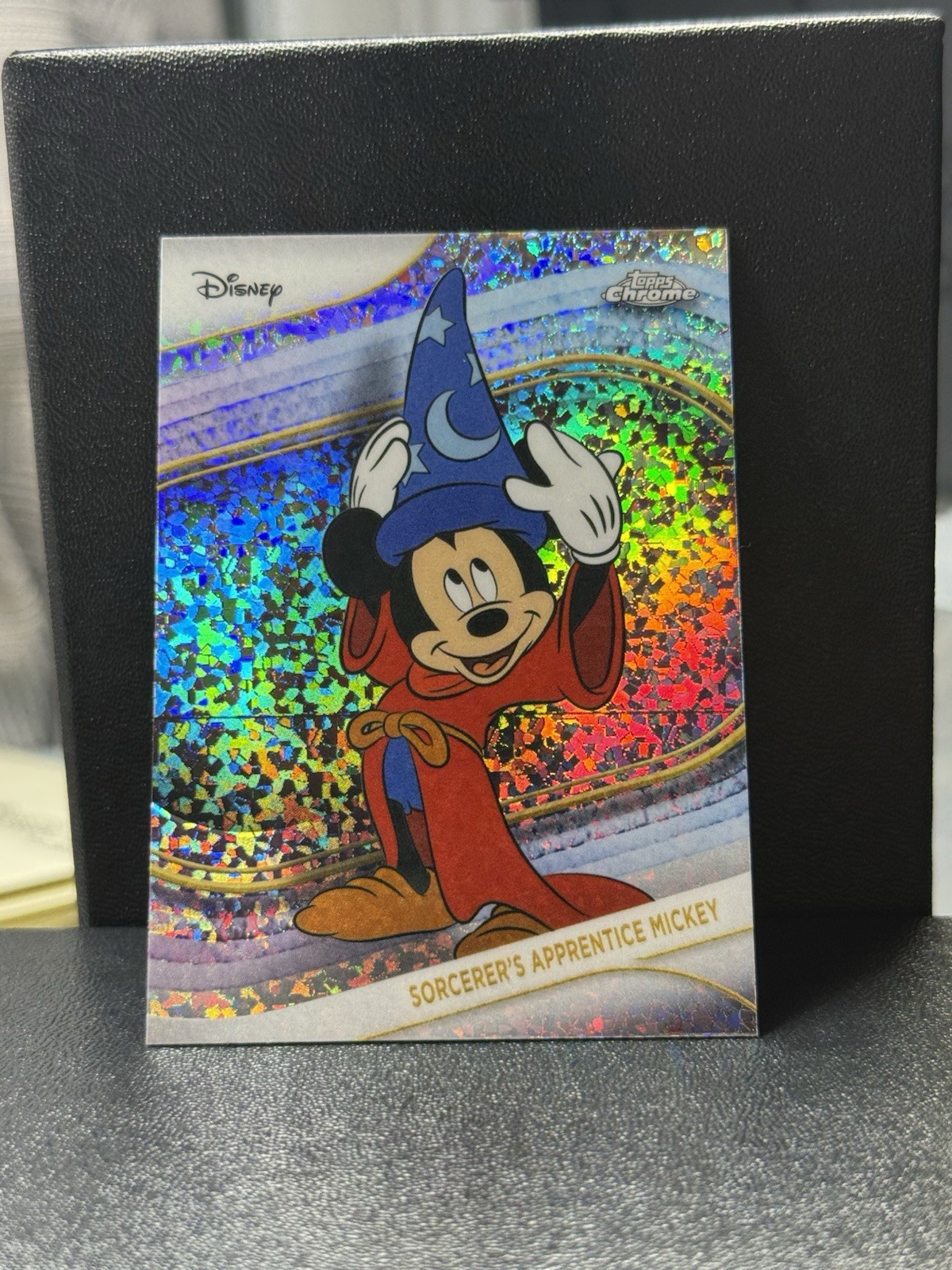 Disney Topps Chrome 2025 Sorcerers Apprentice Mickey Mini Diamonds #190