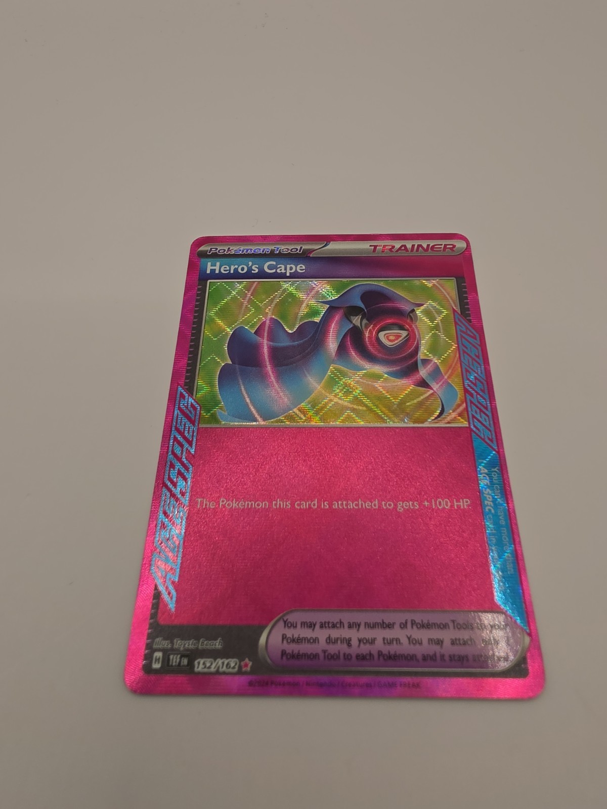 Hero's Cape 152/162 SV05: Temporal Forces Holo