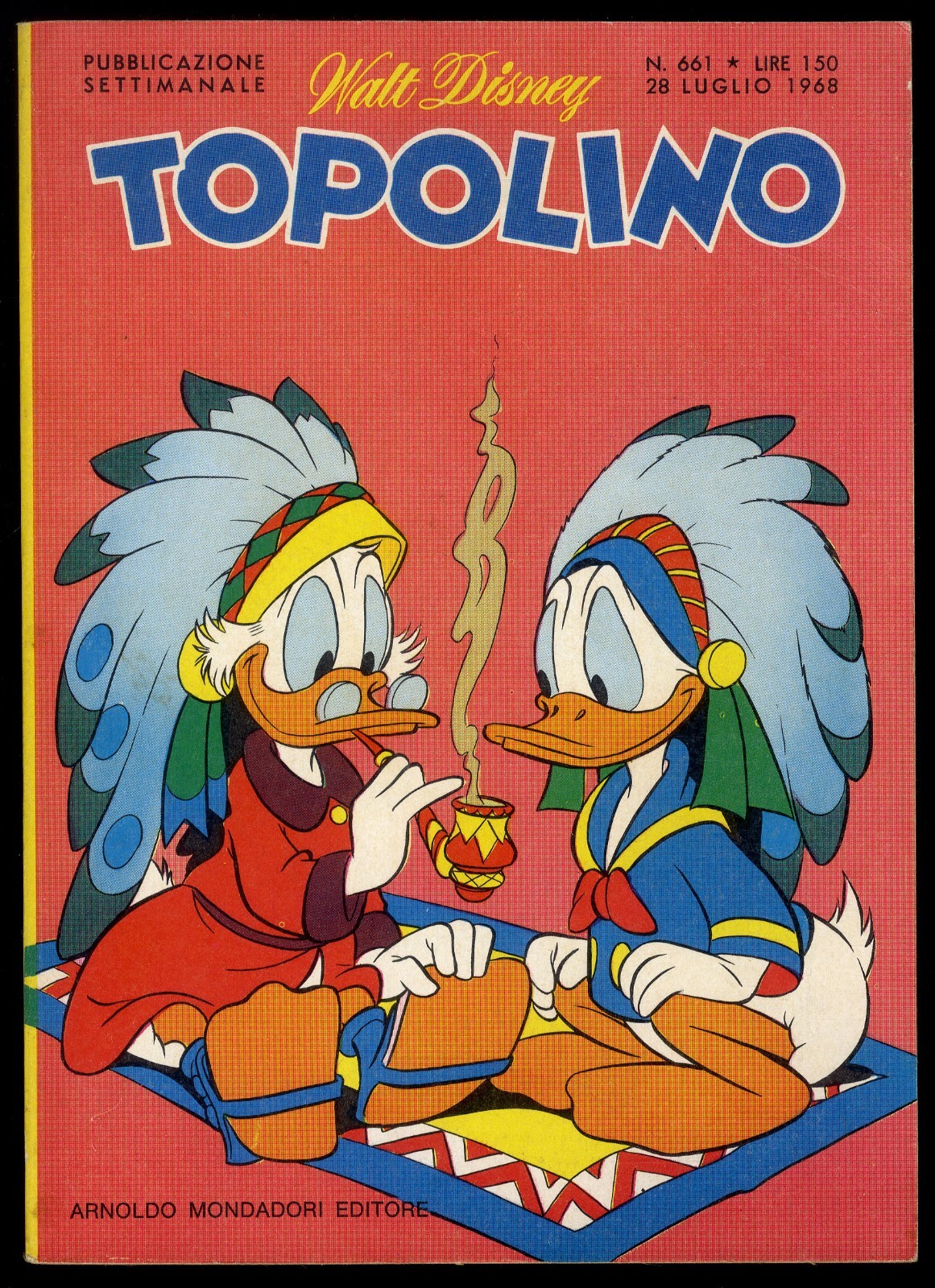 TOPOLINO N° 661 - 28 LUGLIO 1968 - CON BOLLINI - CONDIZIONE OTTIMO / EDICOLA