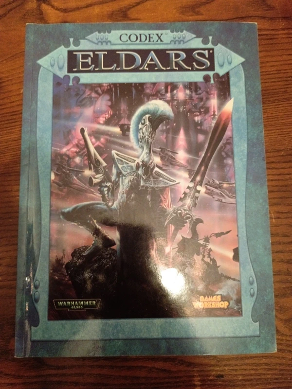 Codex warhammer 40k games workshop 2002 eldars